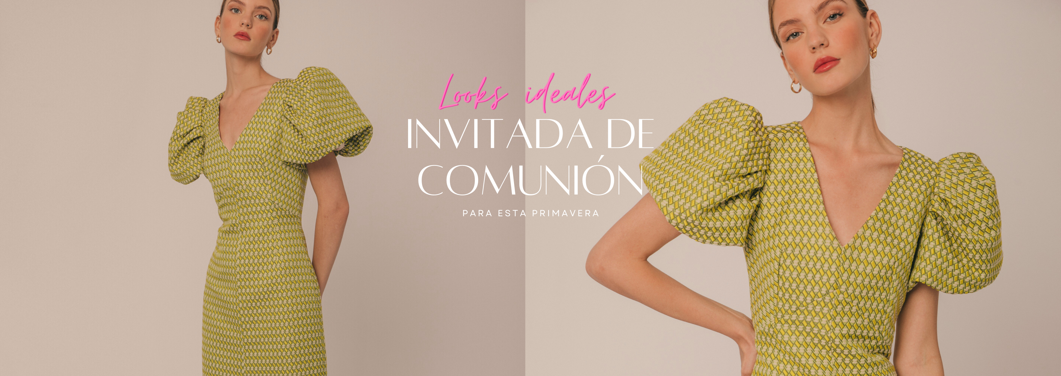 GUÍA DE ESTILO | Looks ideales de invitada de comunión para esta primavera