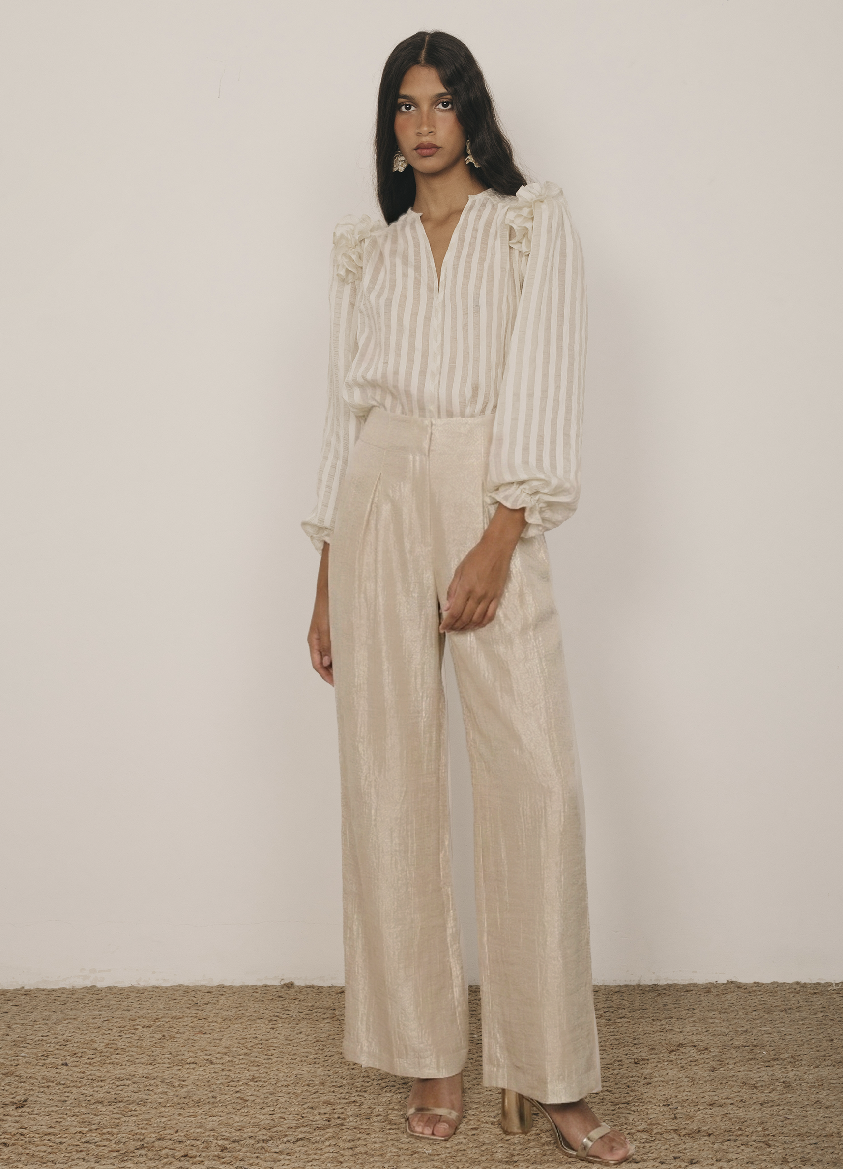 Conjunto de blusa y pantalón Rein-Ellie