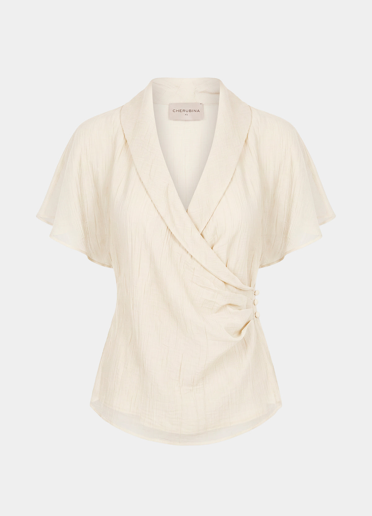 Blusa Edwina marfil, vista de producto