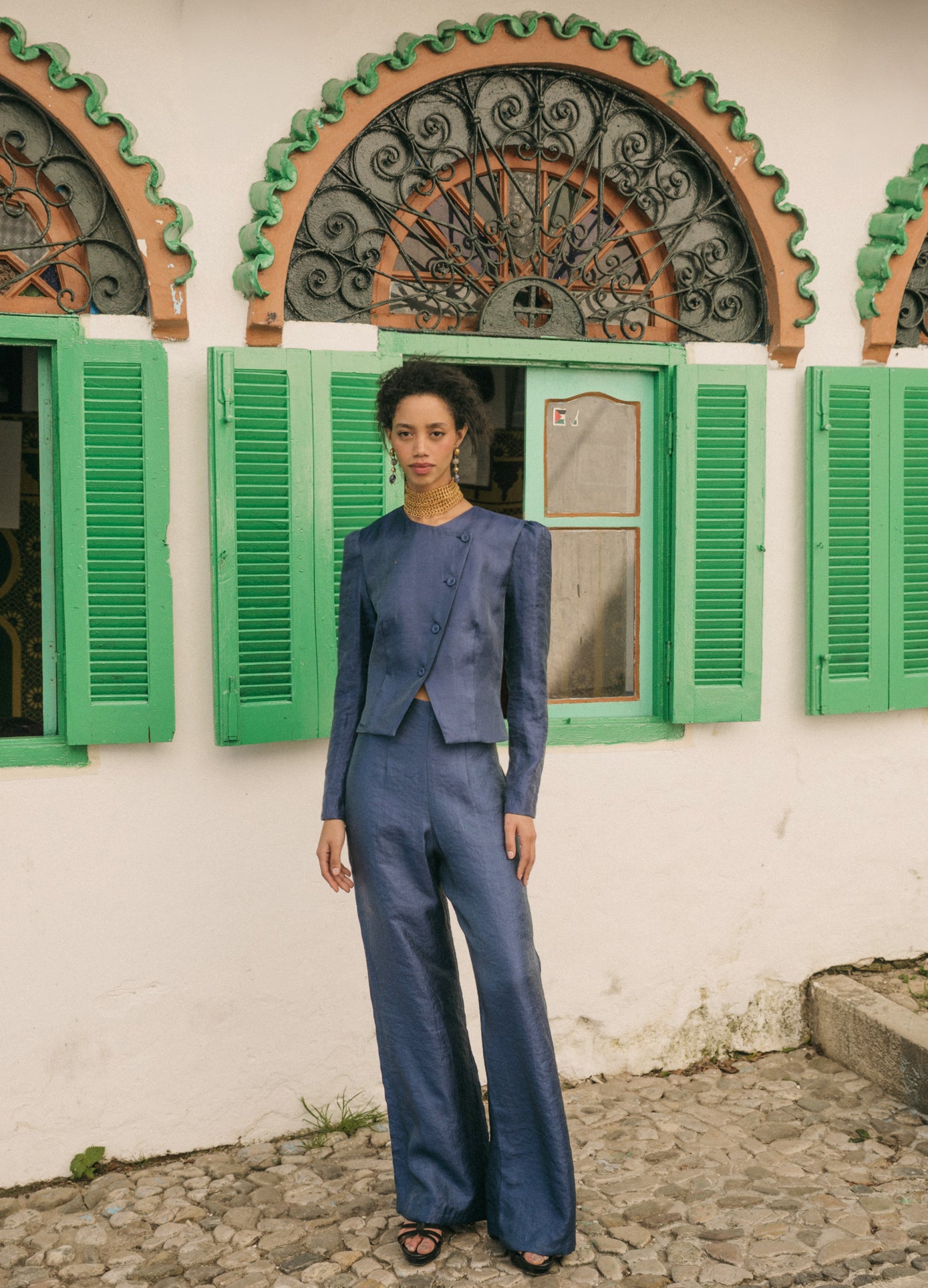 Phoenix-Ellie Navy Suit