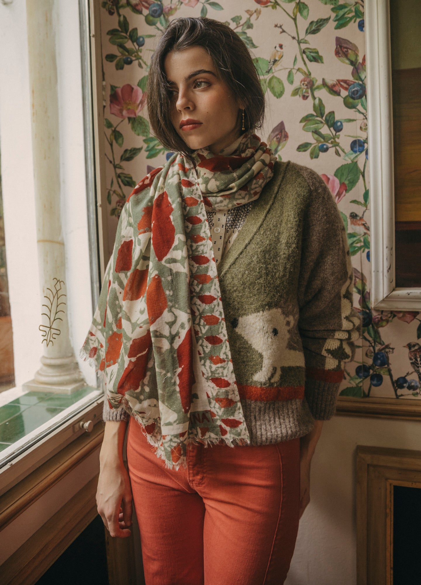 Chal 100% Lana Rosaire