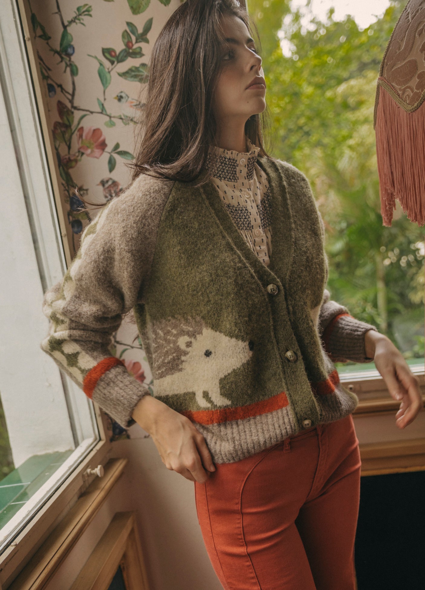 Chaqueta de punto Spike