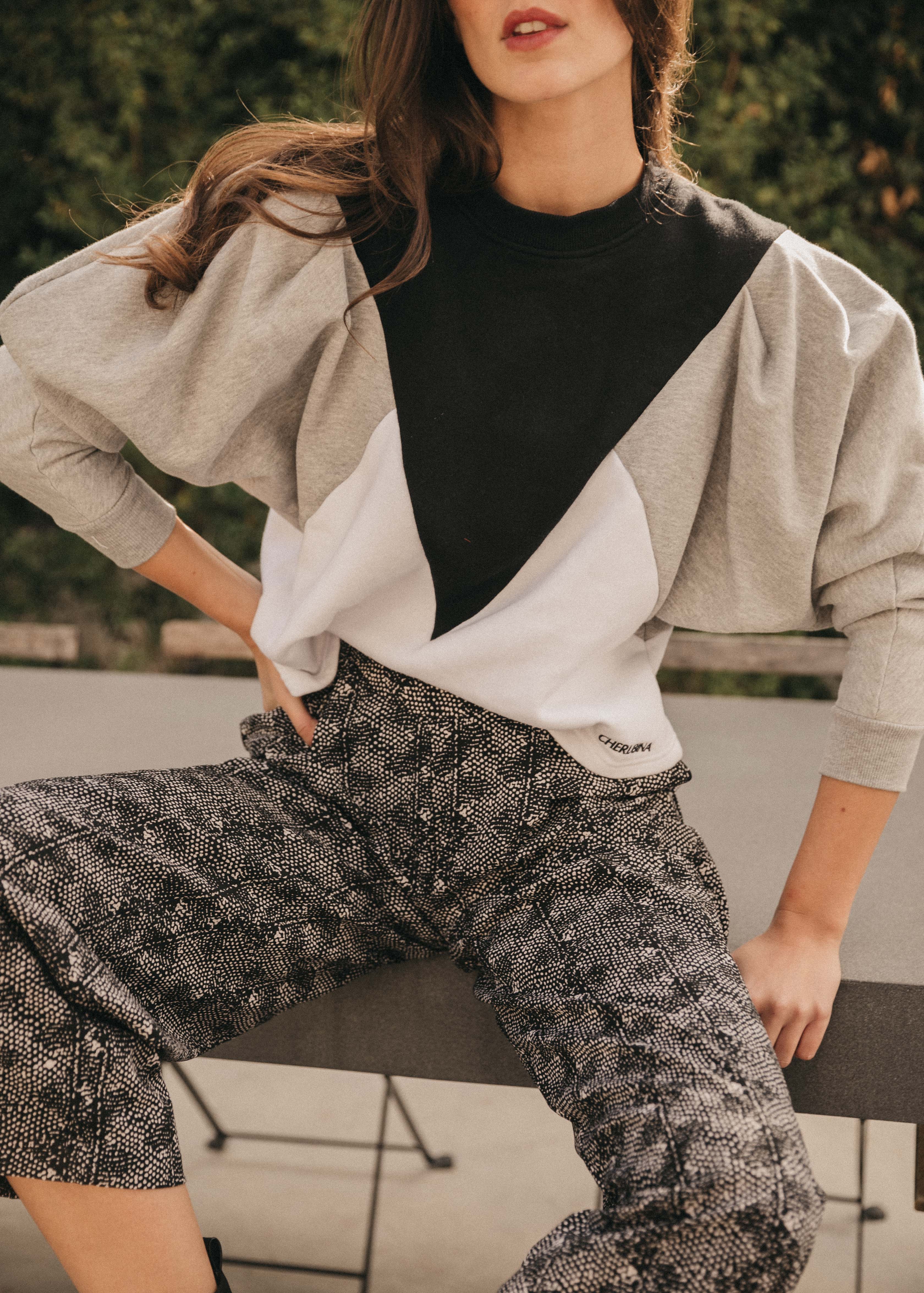 Sudadera Robin Tricolor