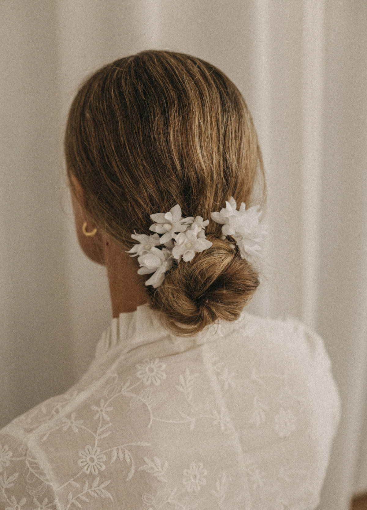Tocado de flores Eglantine - imagen 4