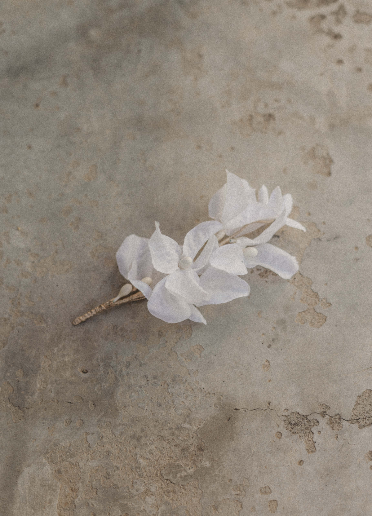 Tocado de flores Apollonie - imagen 4