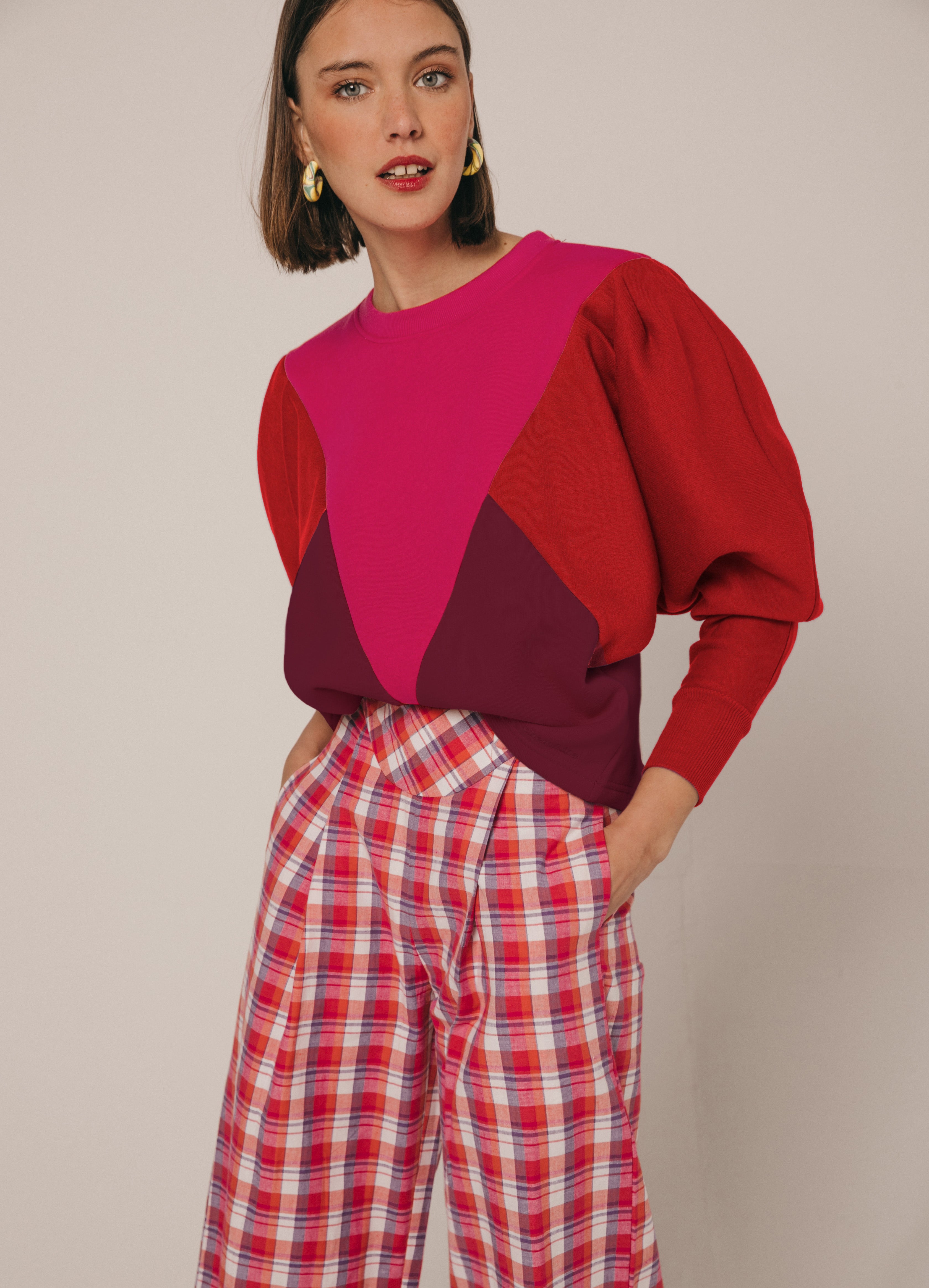 Sudadera Robin Tricolor