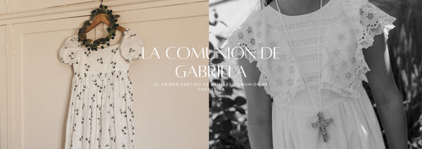 La comunión de Gabriela - El primer vestido de comunión de Cherubina