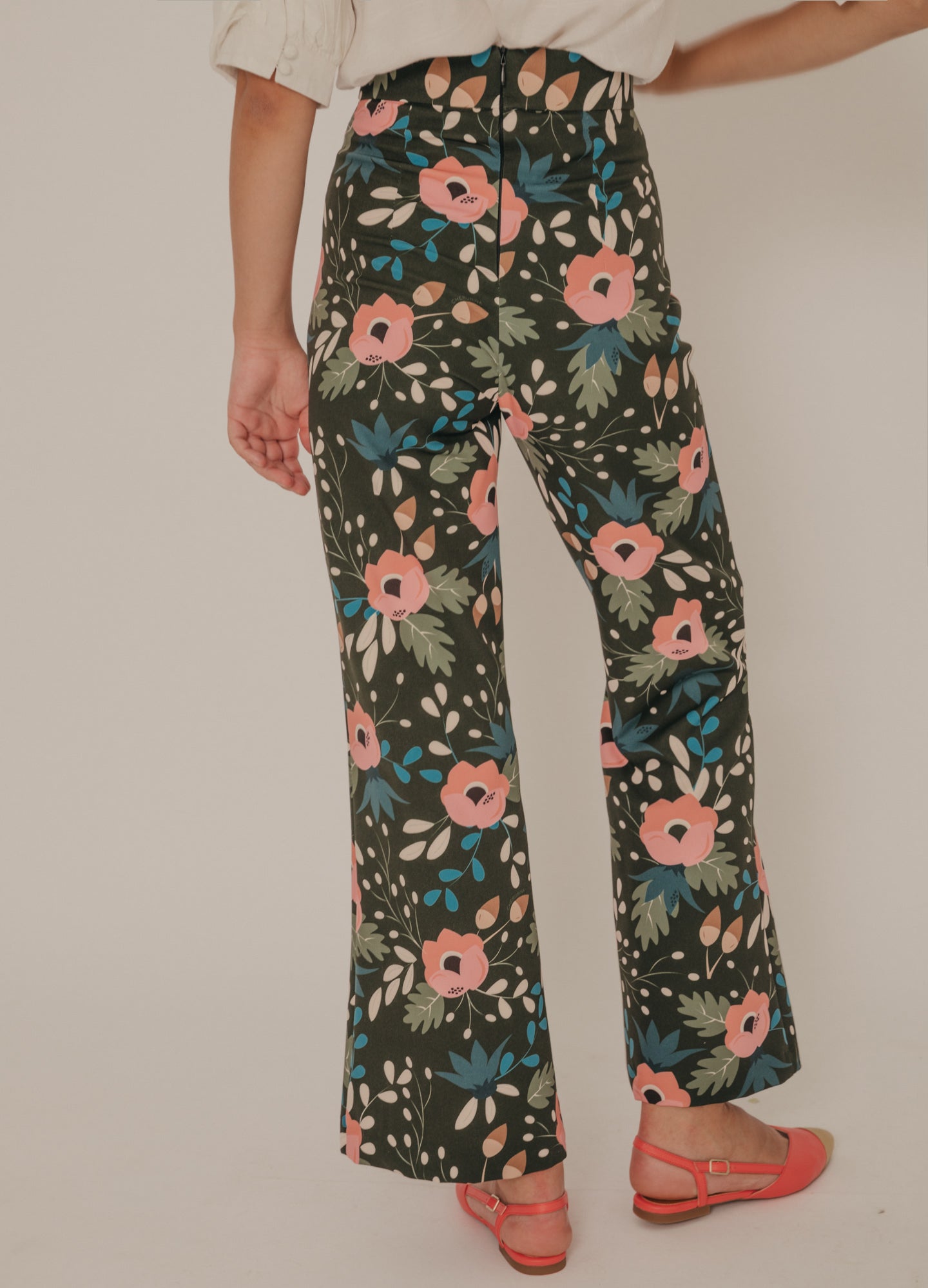 Pantalon Blush à imprimé