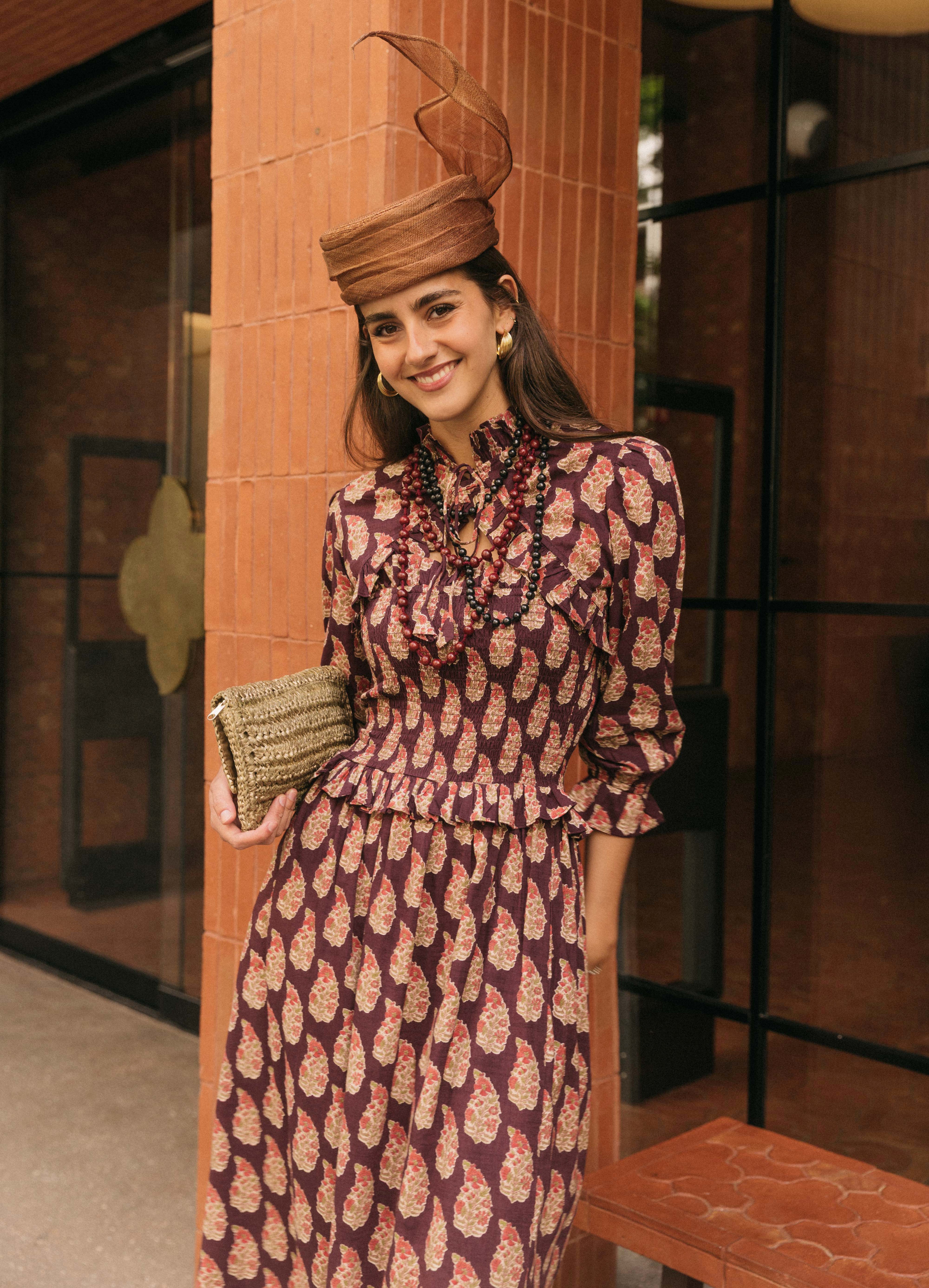 Conjunto de vestido y bolero Camila — Vista 14 | Vestido de invitada Cherubina