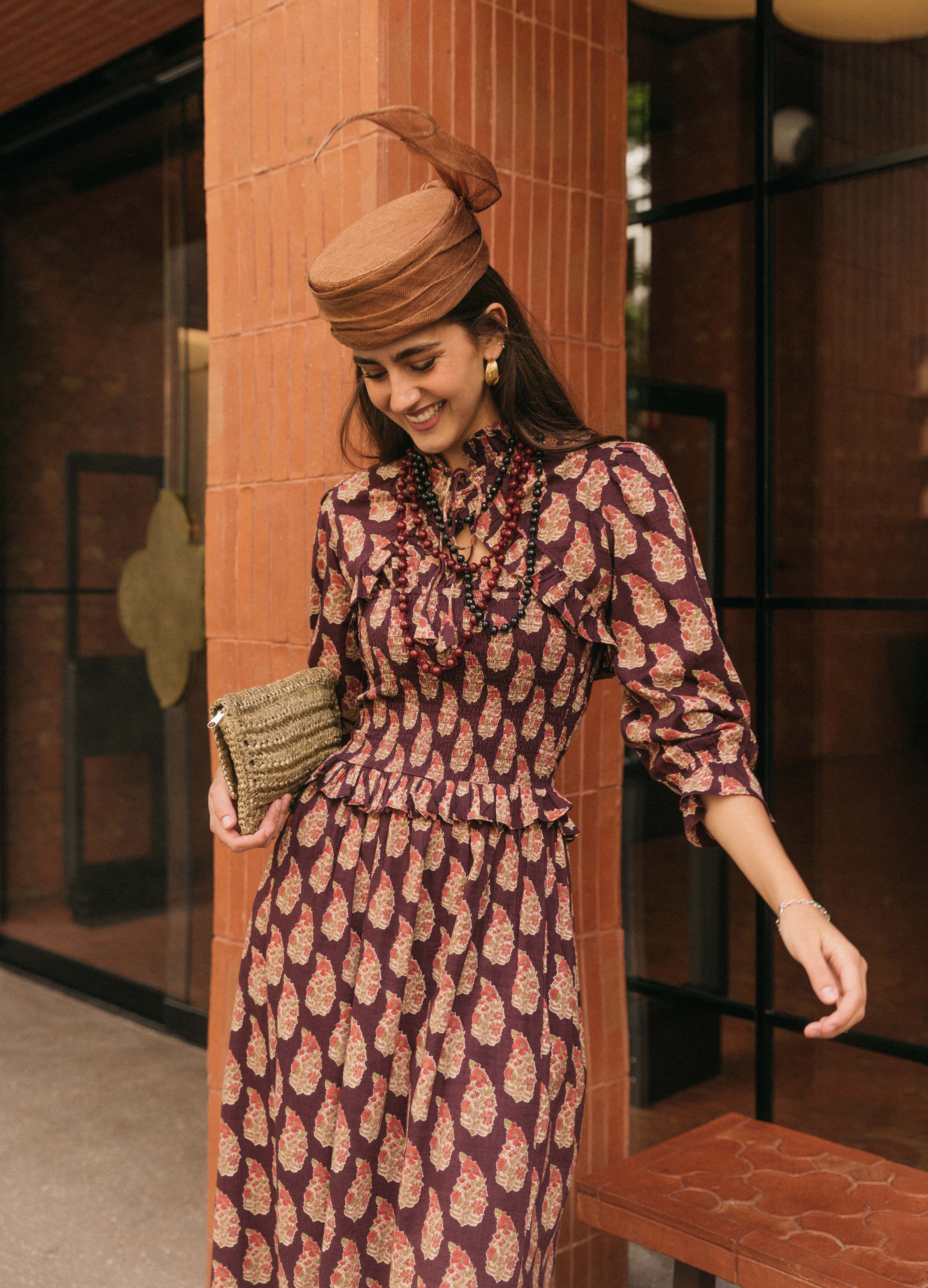 Conjunto de vestido y bolero Camila — Vista 10 | Vestido de invitada Cherubina