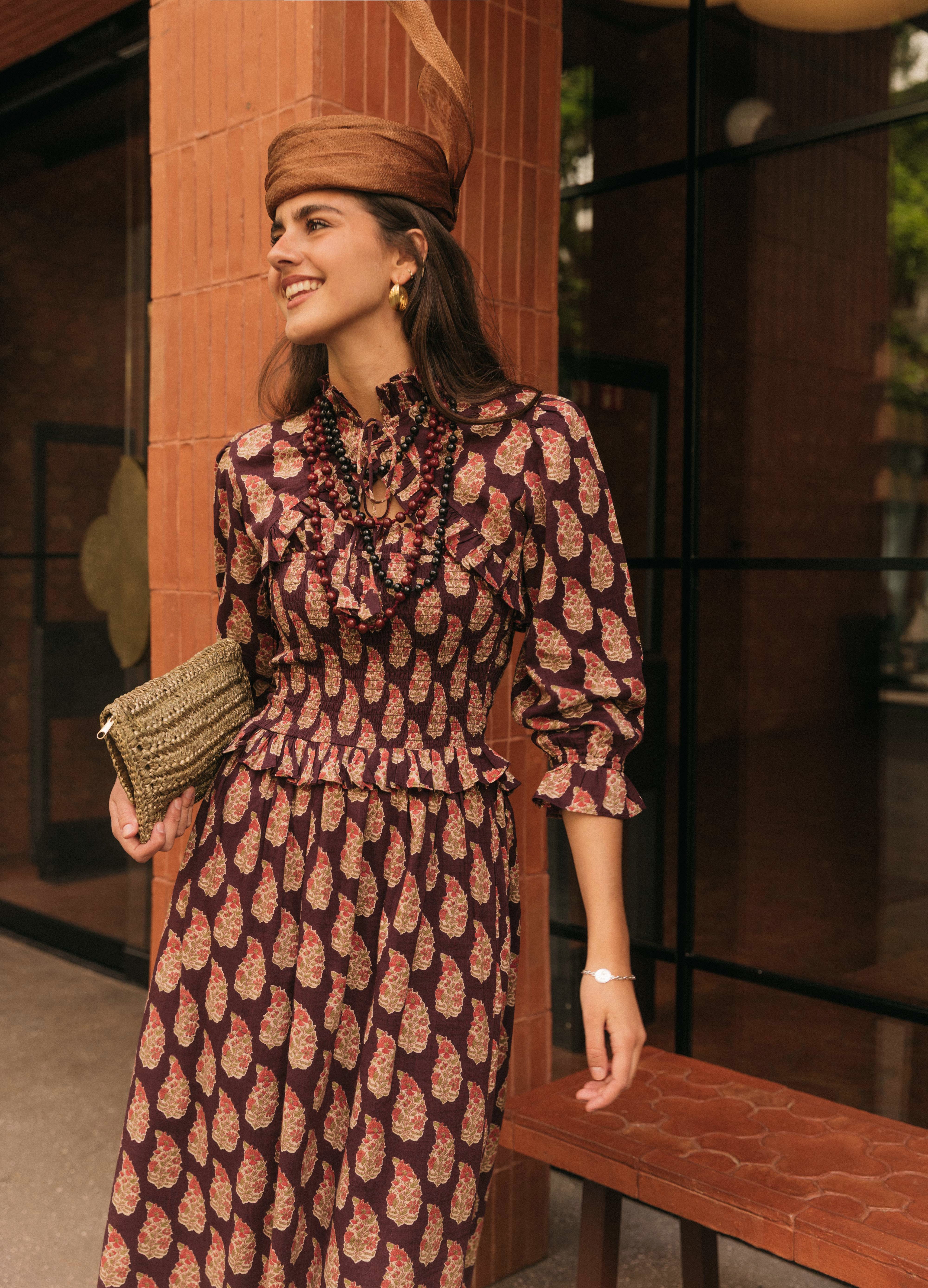 Conjunto de vestido y bolero Camila — Vista 15 | Vestido de invitada Cherubina