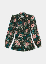 Queline floral Print Jacket