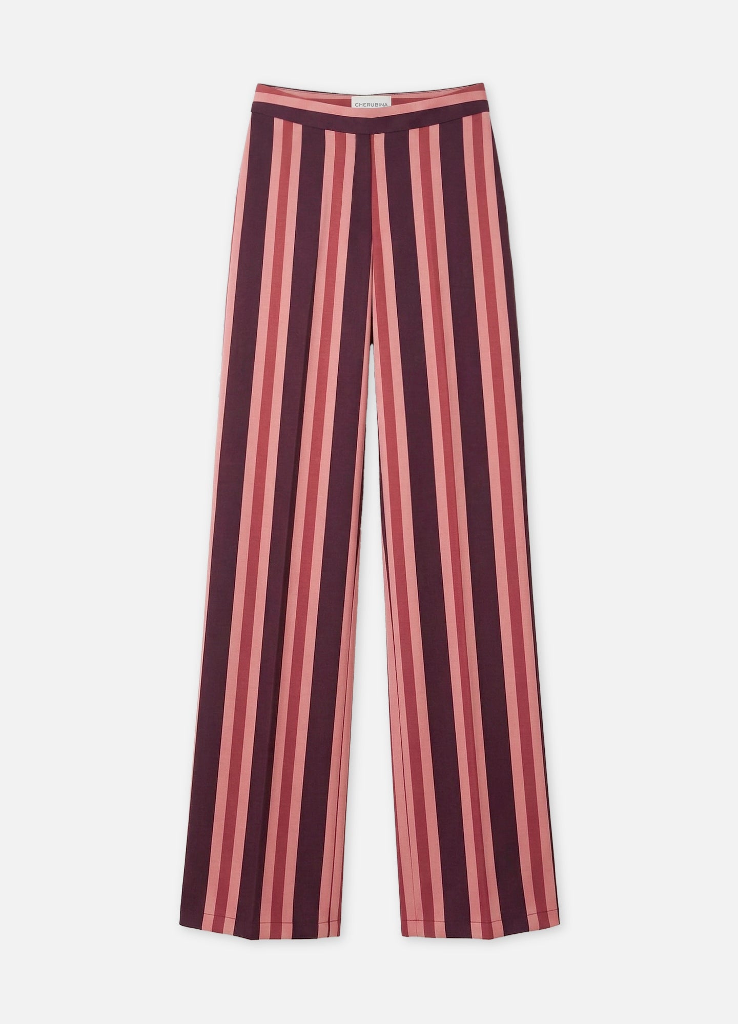 Kiana-Donney Aubergine Top and Pants Set