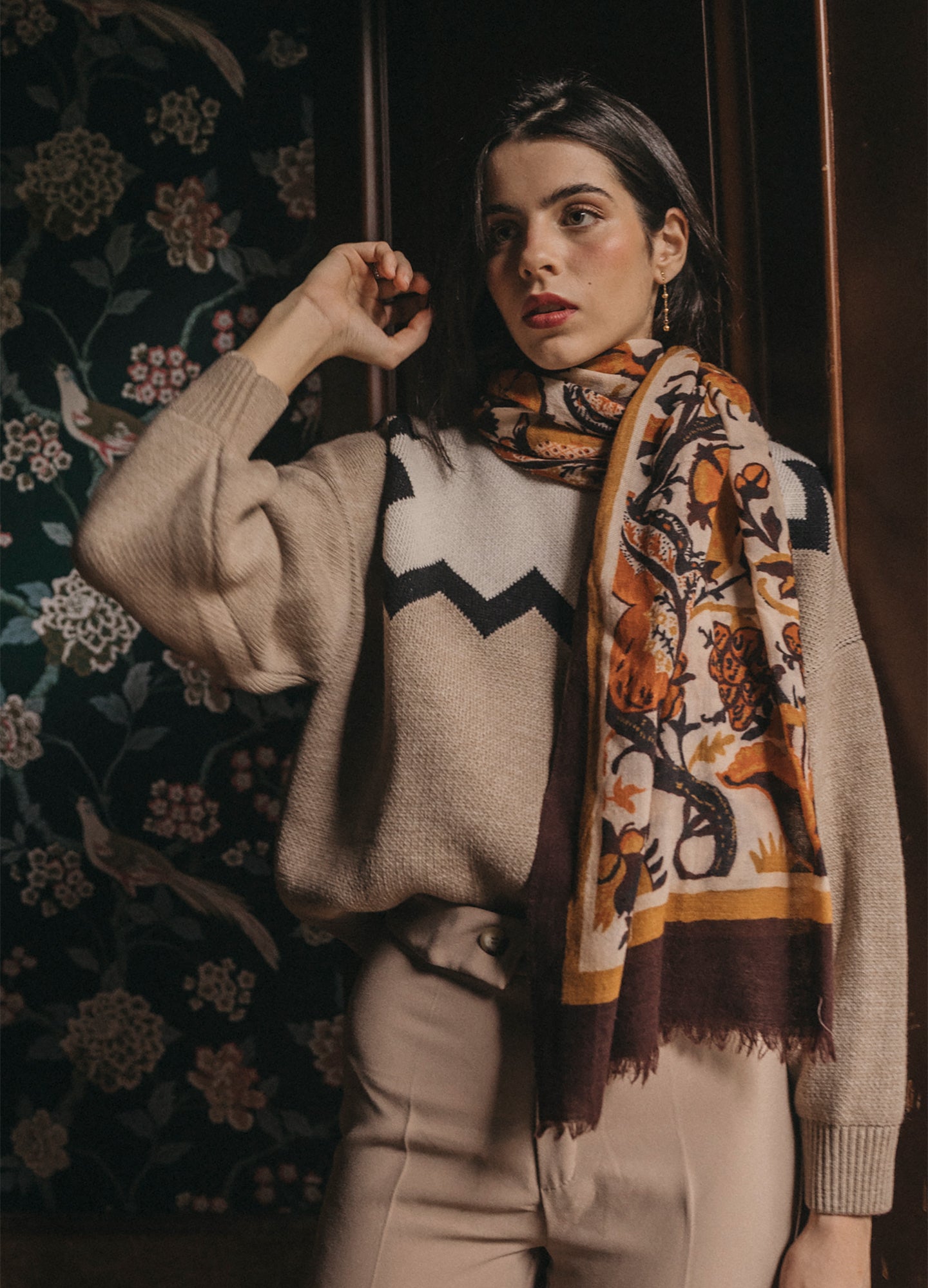 Chal 100% Lana Edera