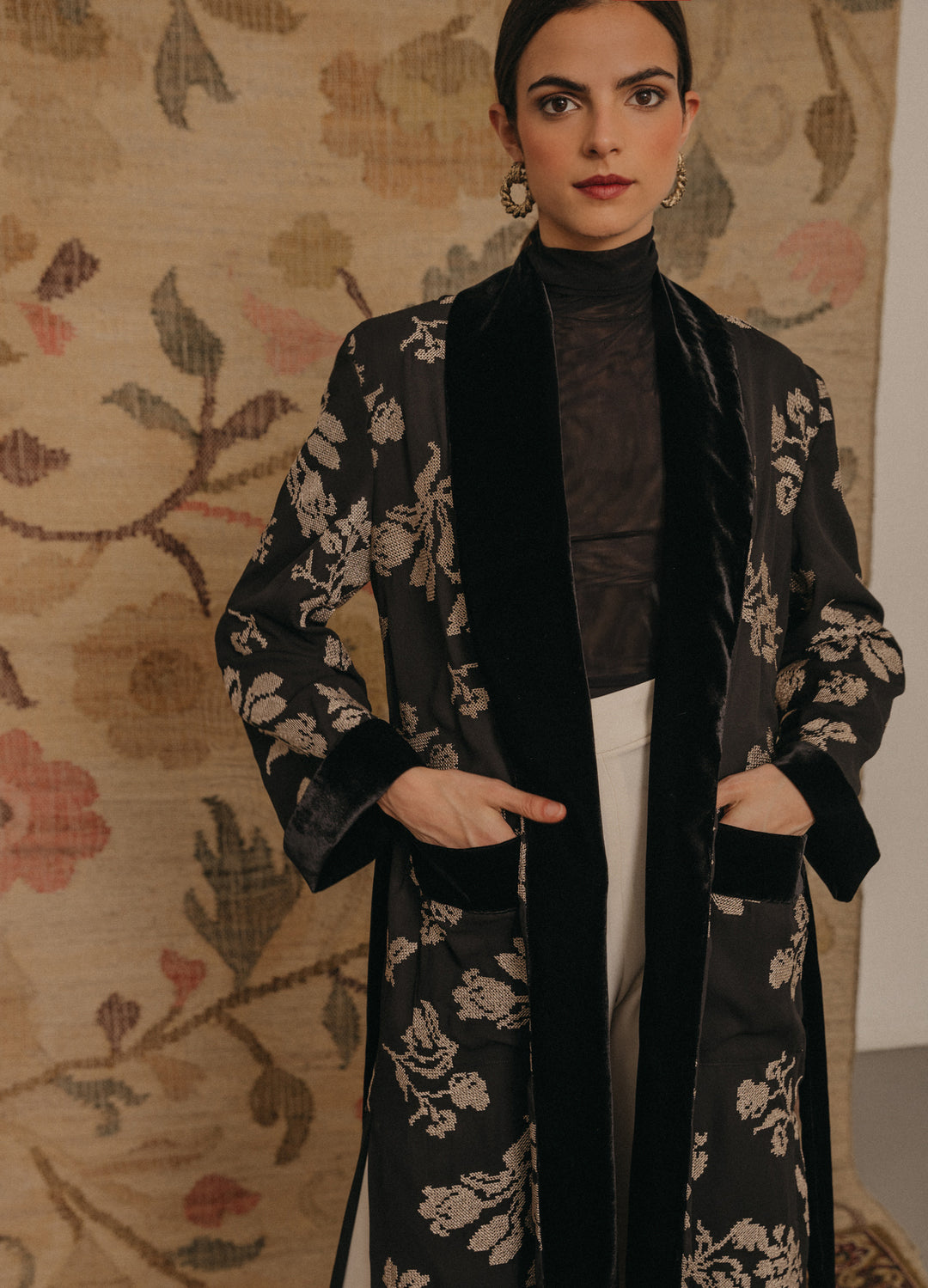 Vestido Kimono Mujer Chaqueta Kimono Fiesta Kimono Largo Vestido