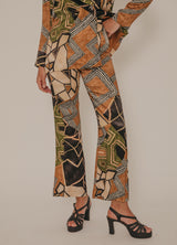 Suit Jacket Liu Naromi print ethnic CURRY