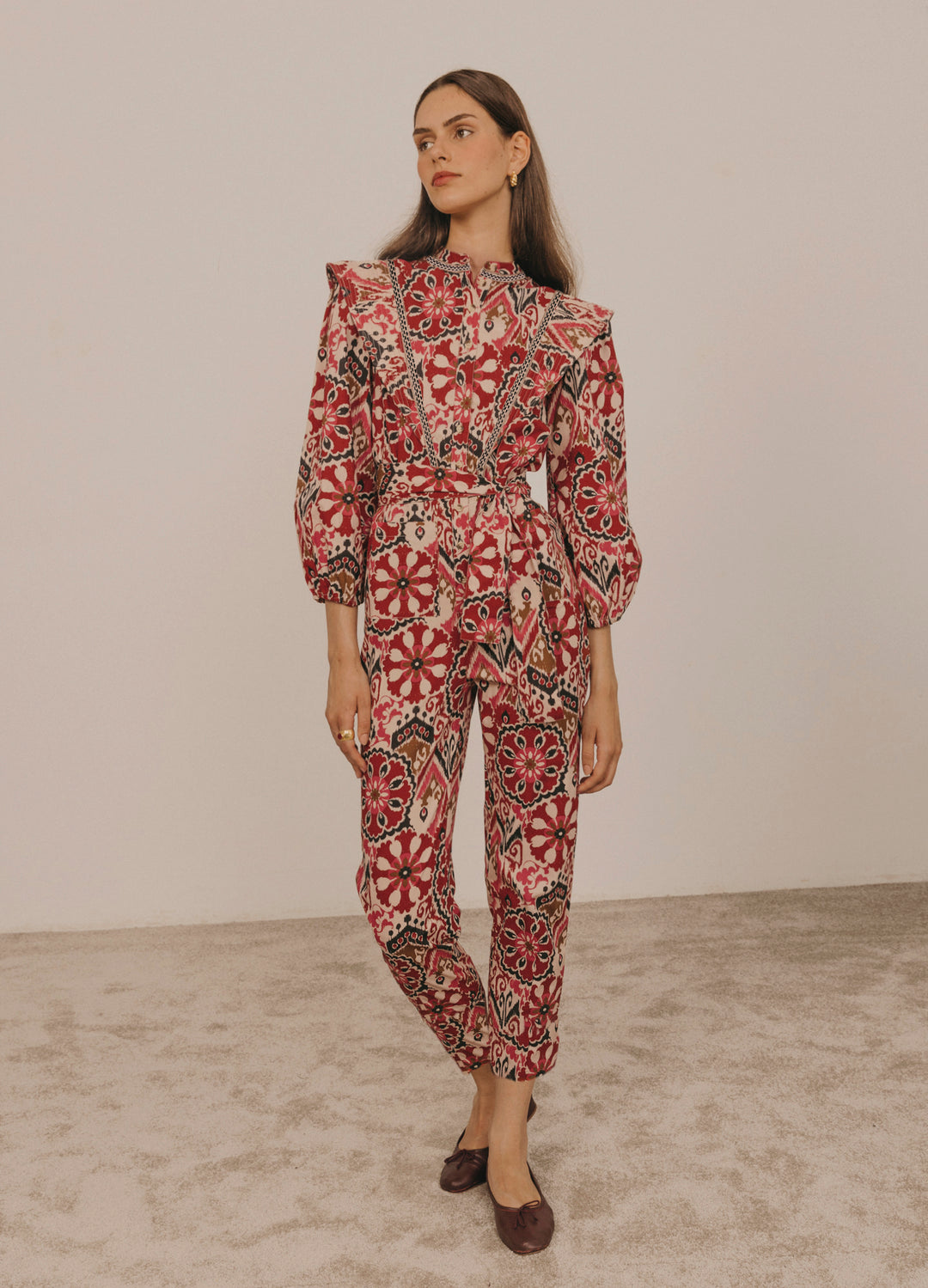 Ropa Mono Largo Casual Mono Largo Estampado Mujer Casual INDRA