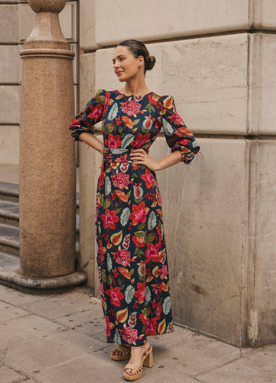 Vestido Moura Azul L