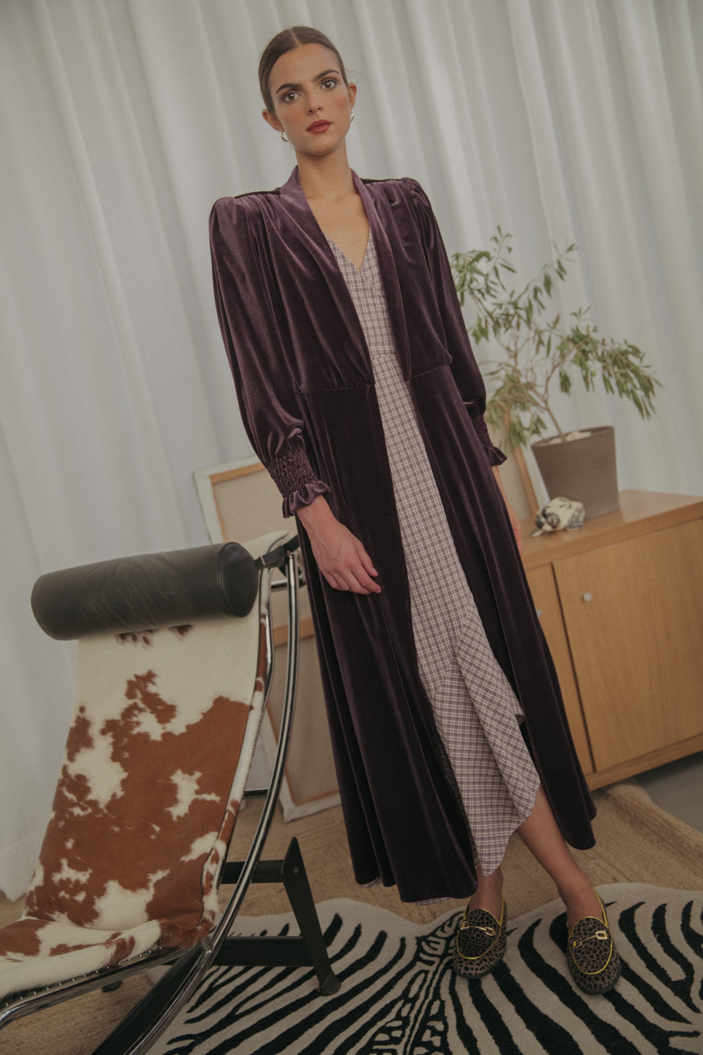 Abrigo mujer invitada MANILA CHERUBINA Cherubina Official