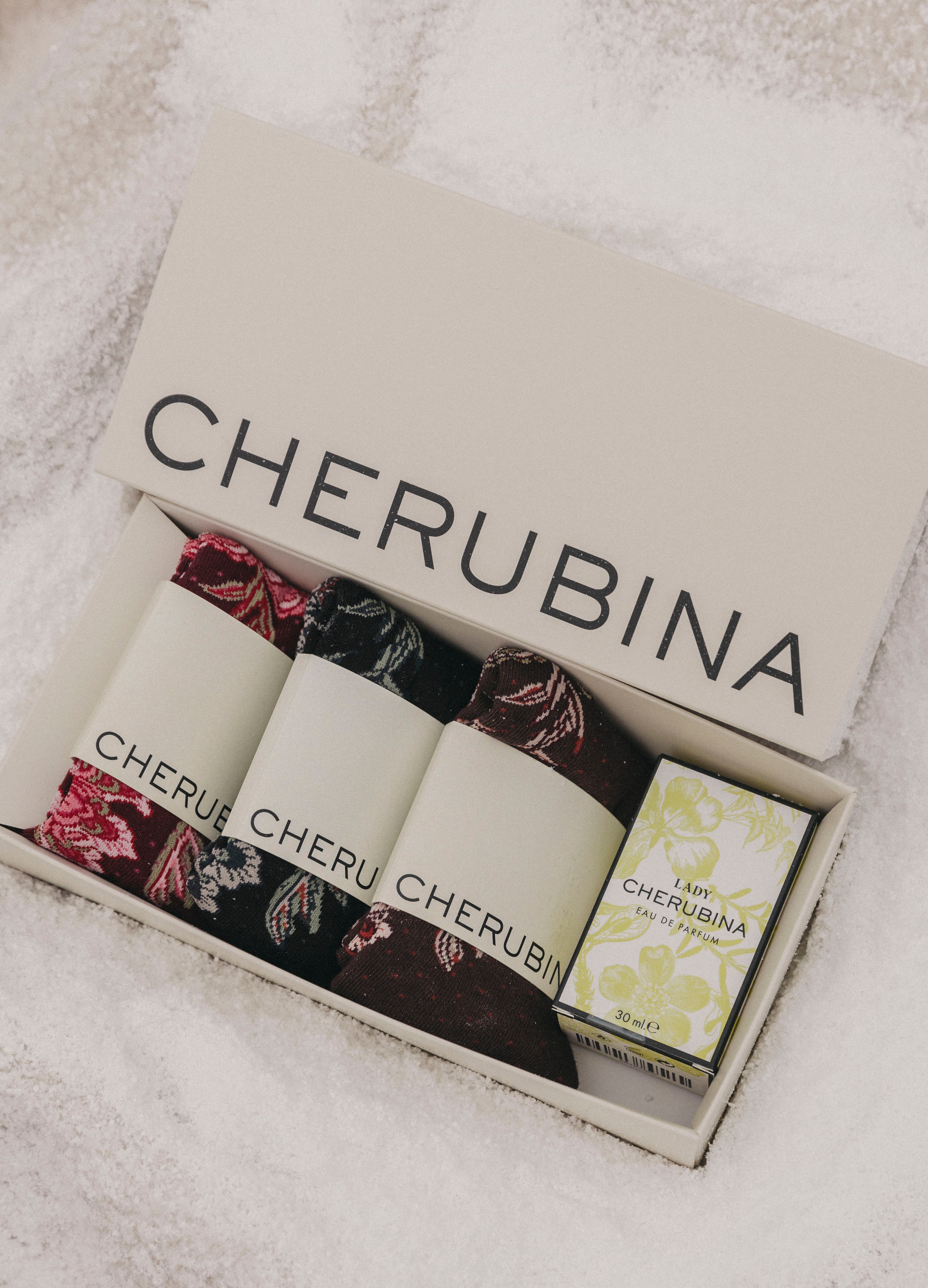 Pack of 3 Debbie + Lady Cherubina socks 30 ml.