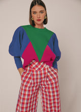 Robin Tricolor Sweatshirt
