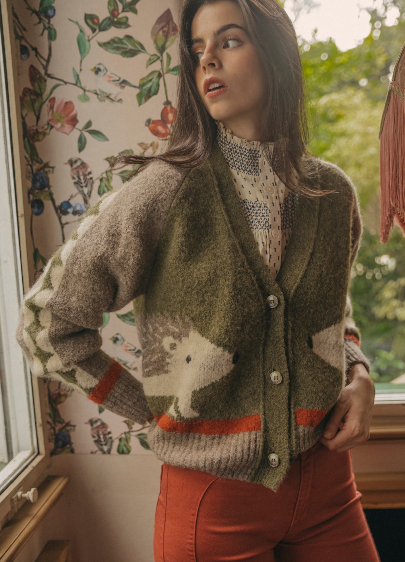 Chaqueta de punto Spike