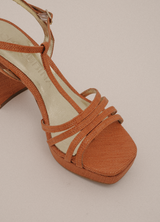 Orlando raffia sandal