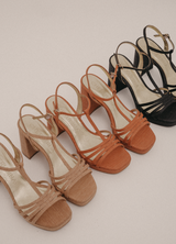 Orlando raffia sandal