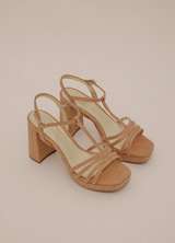 Orlando raffia sandal