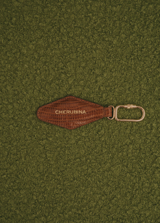 Llavero de piel Ginza