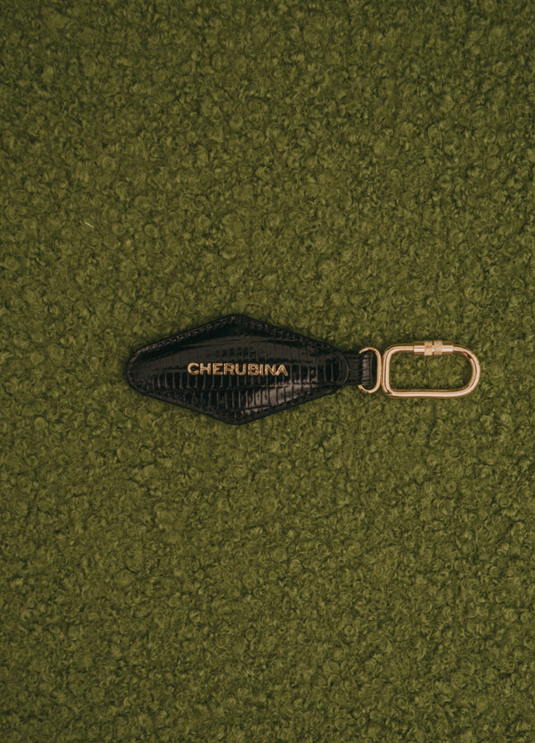 Porte-clés en cuir Ginza