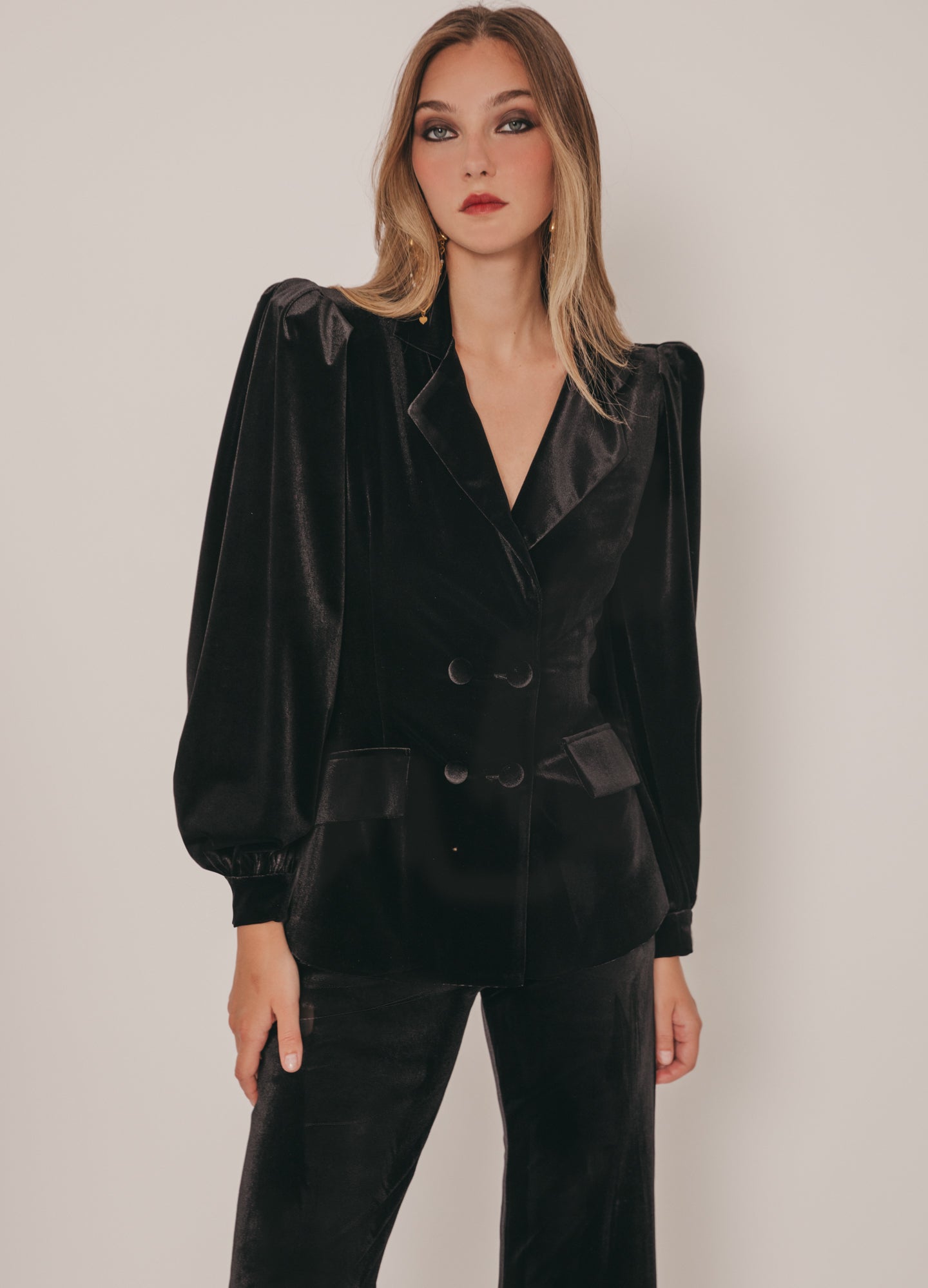 Women's party jacket | QUELINE VELVET | CHERUBINA – Cherubina Official