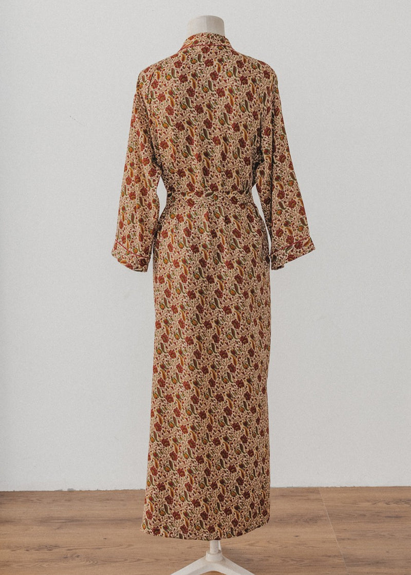 Paisley Caramel Robe