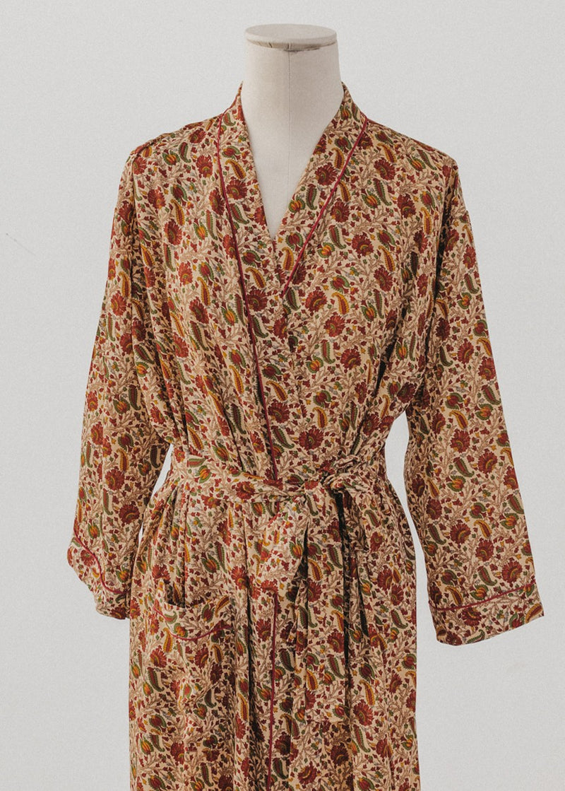 Paisley Caramel Robe