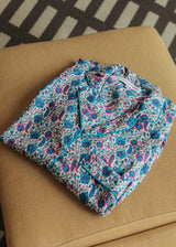 Pijama Paisley Teal
