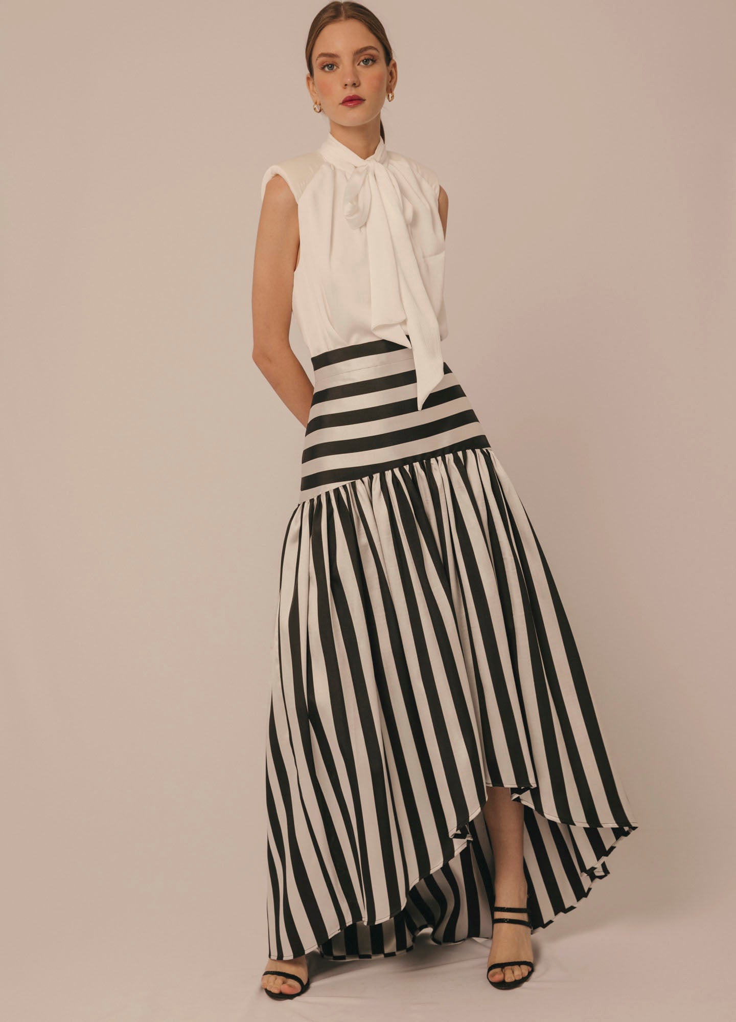 Striped Carrie Skirt