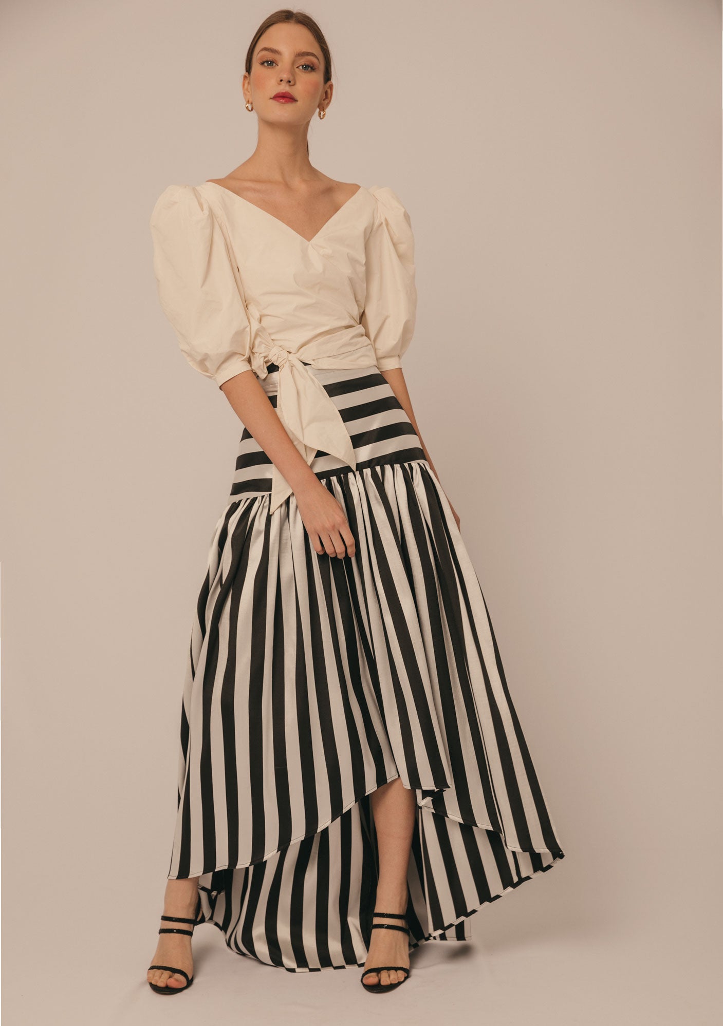 Striped Carrie Skirt